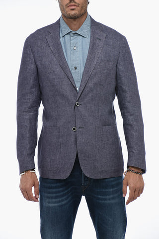 ID Linen Half-lined Blazer