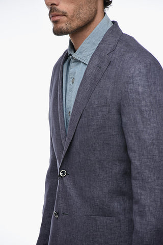 ID Linen Half-lined Blazer