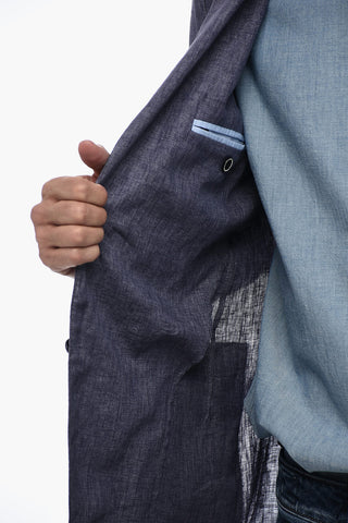 ID Linen Half-lined Blazer