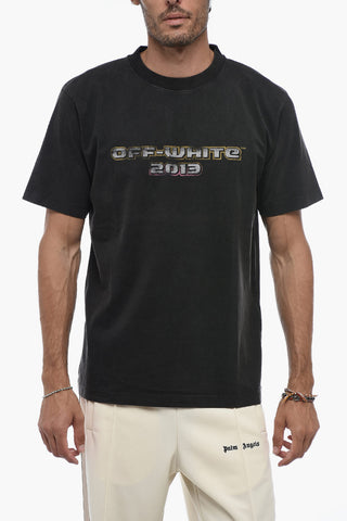 T-Shirt Girocollo 2013 con Effetto Vintage