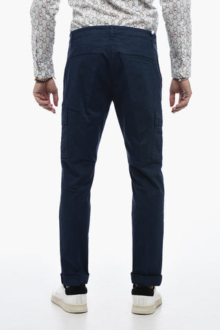 Pantaloni Cargo ZENO Slim Fit In Cotone
