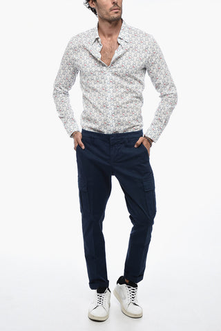 Pantaloni Cargo ZENO Slim Fit In Cotone