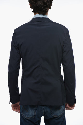 ID Ungefütterter Blazer mit aufgesetzten Taschen
