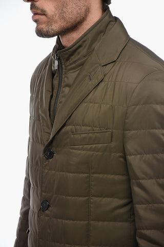 Giubbotto Trapuntato con Chest Piece Removibile