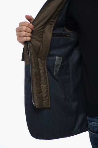 Giubbotto Trapuntato con Chest Piece Removibile