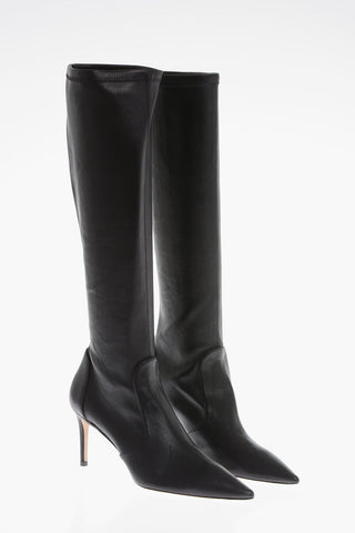 Pull-On STUART Boots with Stiletto Heel 8cm