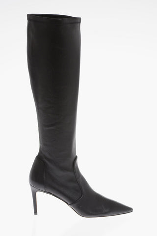 Pull-On STUART Boots with Stiletto Heel 8cm