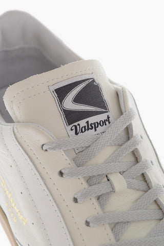 Logo Print Leather Low-Top Sneakers