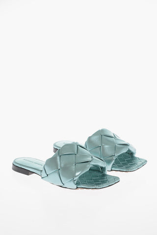 Slides LIDO In pelle Metallizzata