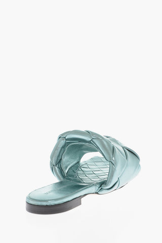 Slides LIDO In pelle Metallizzata