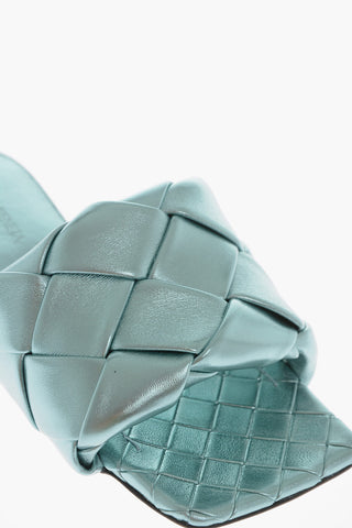 Slides LIDO In pelle Metallizzata