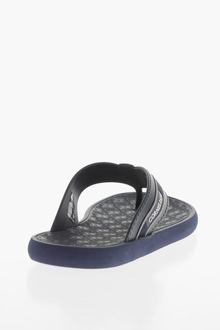 Logo-Emblazoned Rubber Flip-Flops