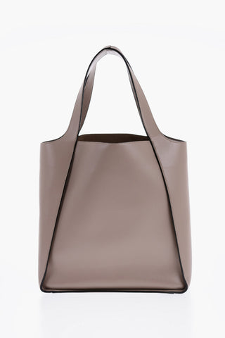 Vegan Leather With Perforated Logo