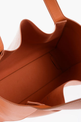 Borsa Tote In Pelle Vegana Con logo Traforato