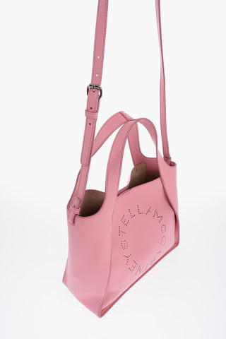 Vegan Leather With Perforated Logo