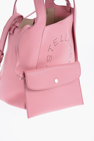 Vegan Leather With Perforated Logo