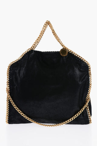 Vegan Leather Shoulder BagWith Chain Details