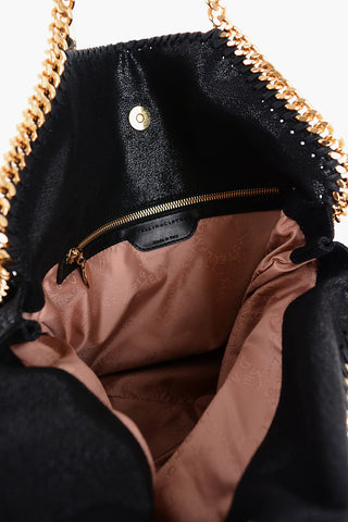 Vegan Leather Shoulder BagWith Chain Details