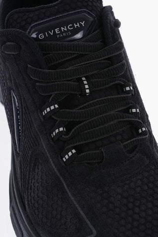 Sneakers Low-Top RUNNER In Pelle Scamosciata