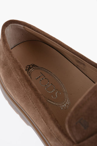 Suede Leather Penny Loafers