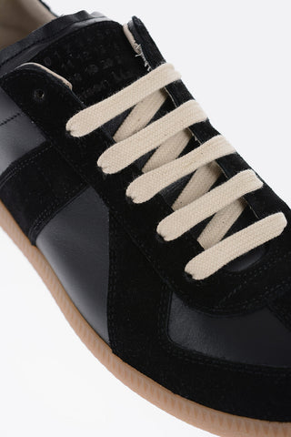 Sneakers Low-Top In Pelle Scamosciata 