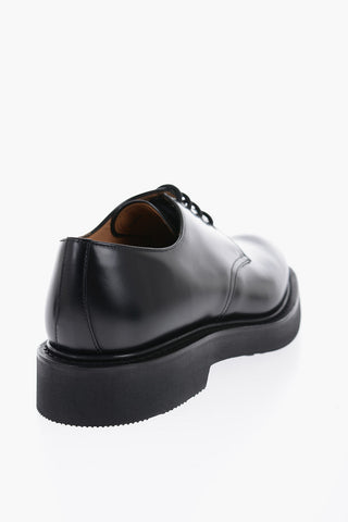 Scarpe Derby In Pelle Spazzolata 