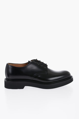 Scarpe Derby In Pelle Spazzolata 