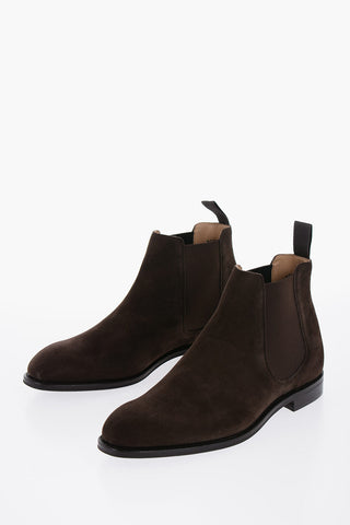 Suede Leather Chelsea Boots