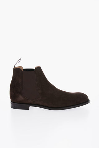 Suede Leather Chelsea Boots