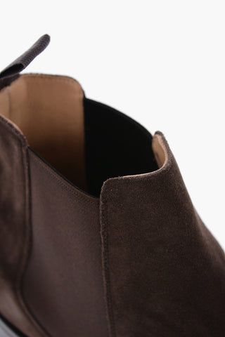 Suede Leather Chelsea Boots