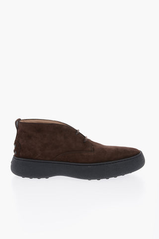 Suede Leather Desert Boots