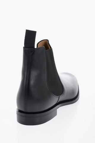 Stivali Chelsea In Pelle