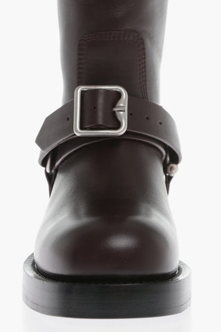 Stivali Mid BIKER in Pelle