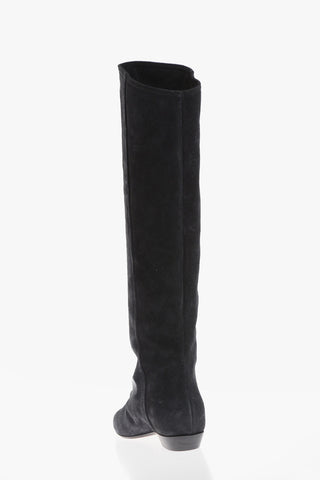 Suede Knee-Lenght CITY Boots