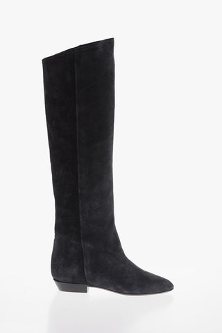 Suede Knee-Lenght CITY Boots