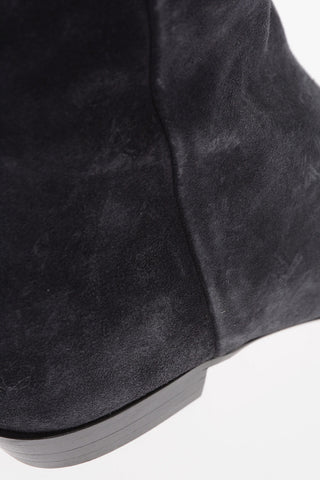 Suede Knee-Lenght CITY Boots