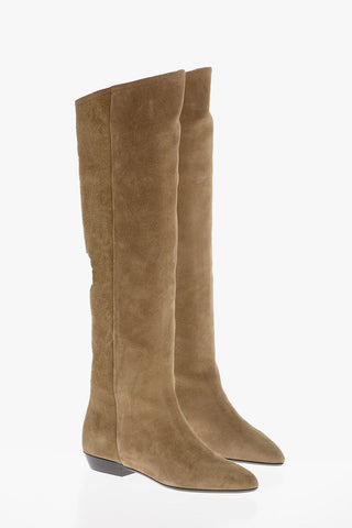 Suede Knee-Lenght CITY Boots
