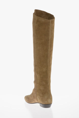 Suede Knee-Lenght CITY Boots