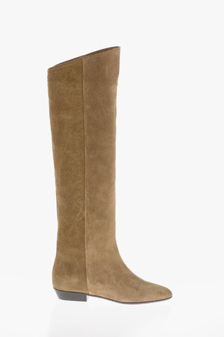 Suede Knee-Lenght CITY Boots