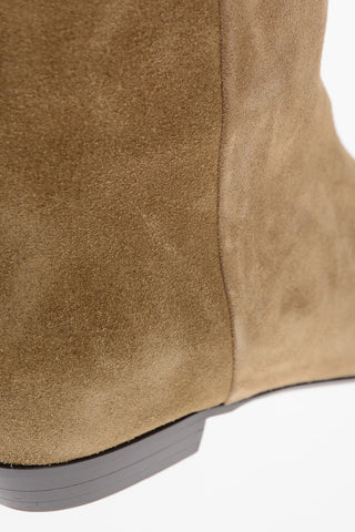 Suede Knee-Lenght CITY Boots