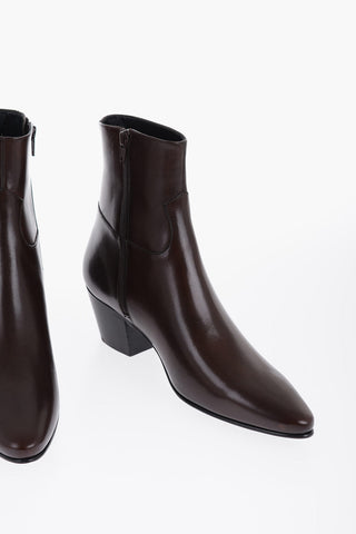 Pointed JACNO Leather Boots
