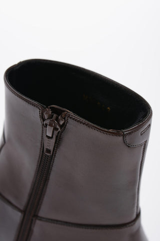 Pointed JACNO Leather Boots
