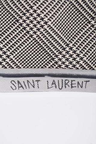 High-Top MALIBU Sneakers With Houndstooth Print