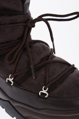 Stivali Da Neve Con Stampa Monogram