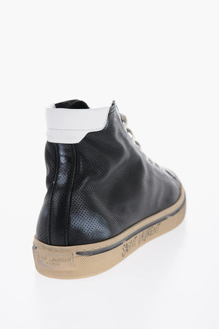 Leather MALIBU High-Top Sneakers
