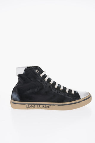 Leather MALIBU High-Top Sneakers