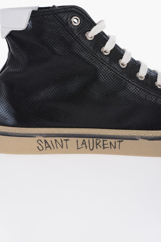 Leather MALIBU High-Top Sneakers