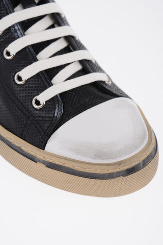 Leather MALIBU High-Top Sneakers