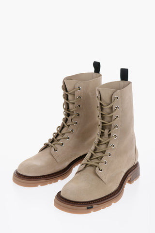 Suede Leather EXPLORER Combat Boots