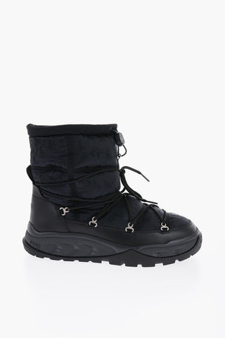 Monogram Print Snow Boots